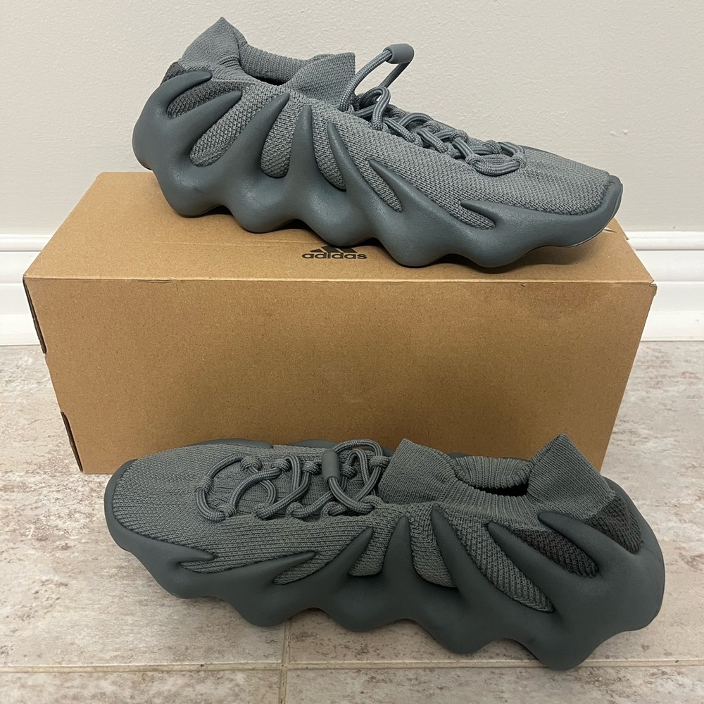 Adidas Charcoal Sculpted Sneakers